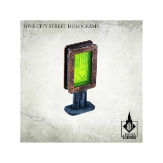 Hive City Street Holograms