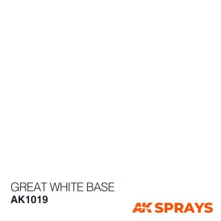 AK Spray Great White Base (150 ml)