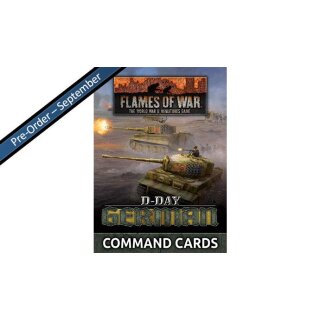 D-Day: Germans Command Cards (EN)