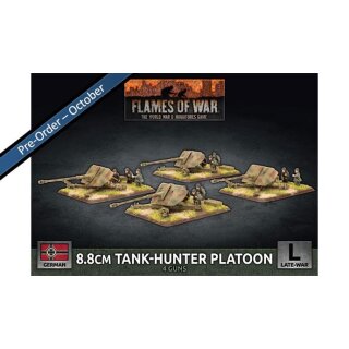 8.8cm Tank-Hunter Platton (x4 Plastic)