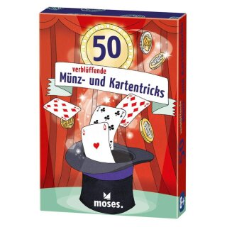 50 verbl&uuml;ffende M&uuml;nz- und Kartentricks (DE)