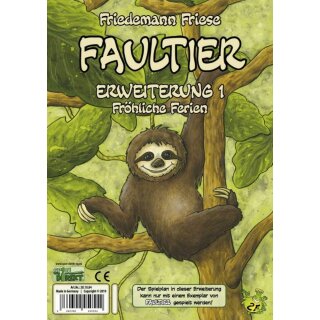 Faultier - Erw. 1: Fr&ouml;hliche Ferien (Multilingual)