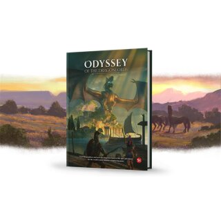 Odyssey of the Dragonlords: Hardcover adventure book (EN)