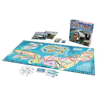 Ticket to Ride Japan and Italy (Map Collection 7) (Multilingual)