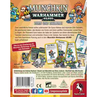 Munchkin Warhammer 40.000 - Zorn und Zauberei (Erweiterung) (DE)