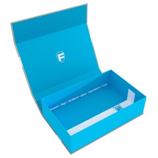Feldherr Magnetbox leer blau in Half-Size75mm