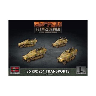 Sd Kfz 251 Transports (Plastic)