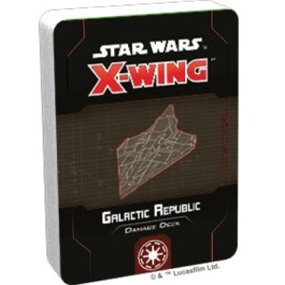 Star Wars X-Wing: Galactic Republic Damage Deck (EN)