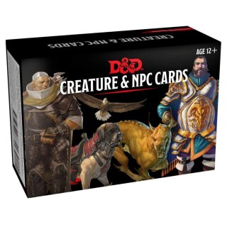 D&amp;D Cards - Creatures &amp; NPCs (EN)