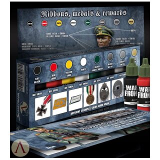 Ribbons, Medals and Rewards Paint Set