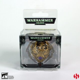 Warhammer 40K Metal Keychain Custodian Shoulder Plate