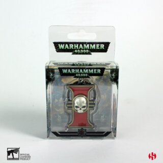 Warhammer 40K Metall-Schl&uuml;sselanh&auml;nger Inquisition Emblem