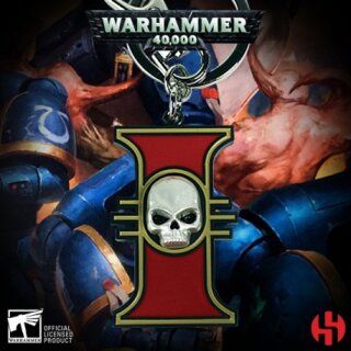 Warhammer 40K Metall-Schl&uuml;sselanh&auml;nger Inquisition Emblem