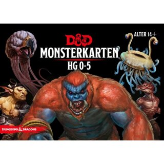 Dungeons &amp; Dragons - Monster Deck 0-5 (German version)