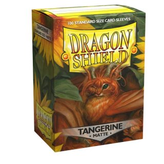 Schutzh&uuml;llen Dragon Shield Matte: Tangerine (100)