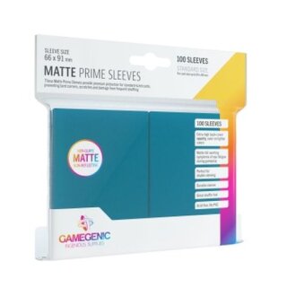 Gamegenic - Matte Prime Sleeves Blue (100)