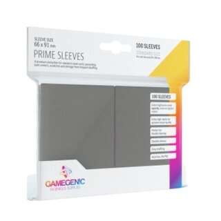 Gamegenic - Prime Sleeves Gray (100)