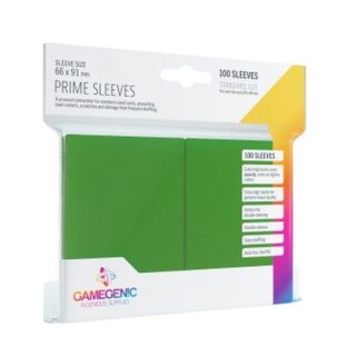 Gamegenic - Prime Sleeves Green (100)