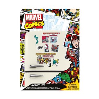 Marvel Comics Magnet Set Retro Heroes