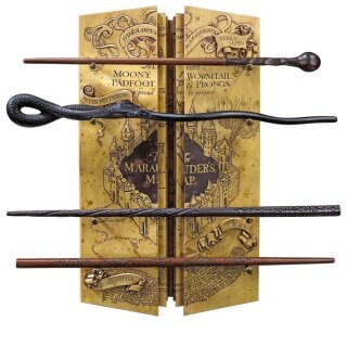1 Basis Schwarz Zauberstab-Halter Harry Potter Noble Collection geeignet 