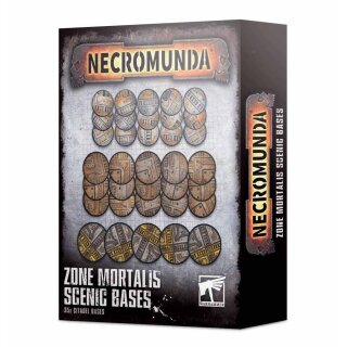 Necromunda: Zone Mortalis Scenic Bases (300-61)