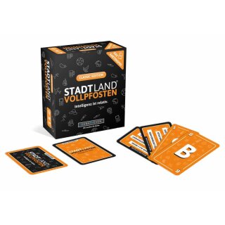 Stadt Land Vollpfosten - Das Kartenspiel (Classic Edition) (DE)