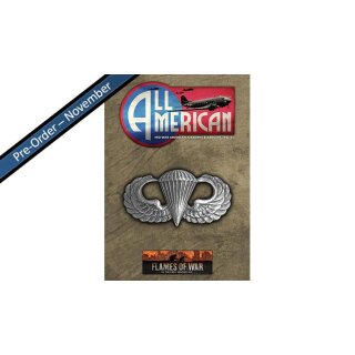 All American MW Paratrooper Book And Cards (EN)