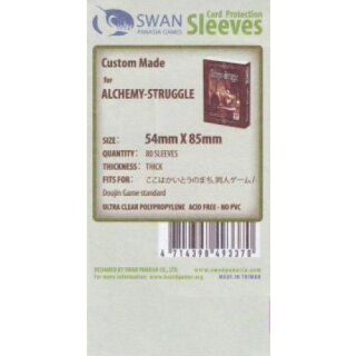 Swan Panasia Kartenh&uuml;llen 54mm x 85mm 80 H&uuml;llen Premium