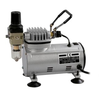 MK3 Airbrush Kompressor mit Druckregulator und Wasserabscheider