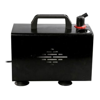 MK 3 Airbrush Kompressor mit Druckregulator und Wasserabscheider mit schwarzer Abdeckung