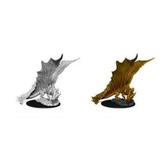 D&amp;D Nolzurs Marvelous Miniatures - Young Gold Dragon