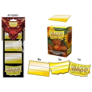 Dragon Shield - Label pack 1
